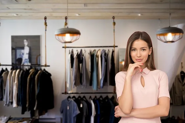 Dueña de una tienda de ropa